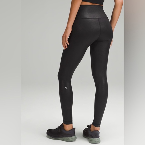 Lululemon Wunder train HR Tight 28” Foil NEW WITH TAGS size 14 - Picture 2 of 6